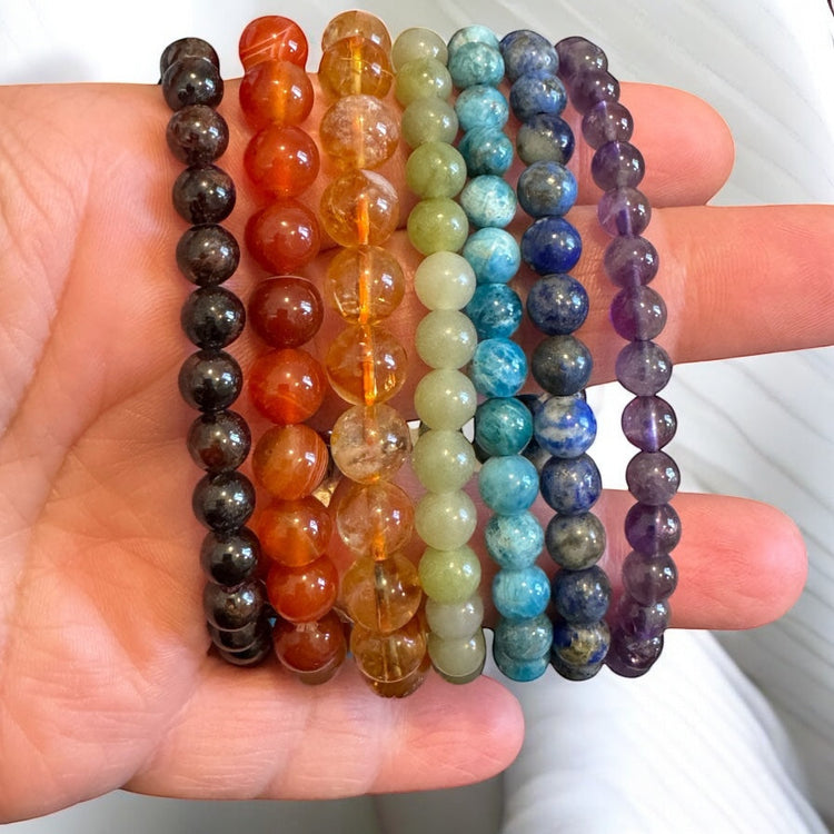 Kinley Jewelry Gemstone Stretch Bracelets Variety