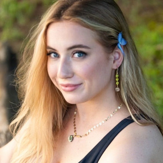 Abalone Shine Dangle Earrings