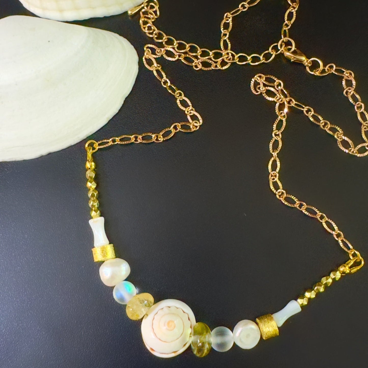 By The Sea Shell Necklace
