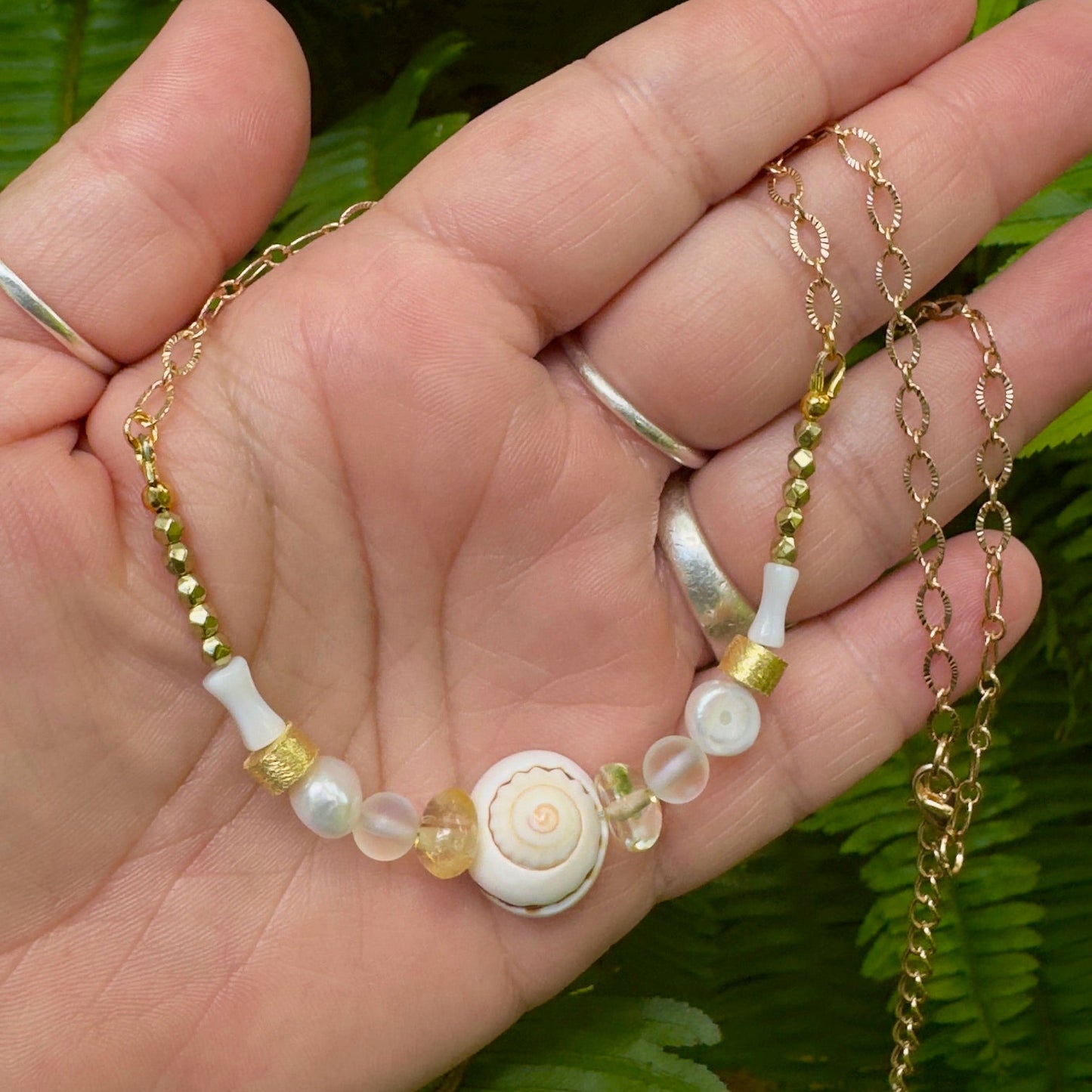 By The Sea Shell Necklace