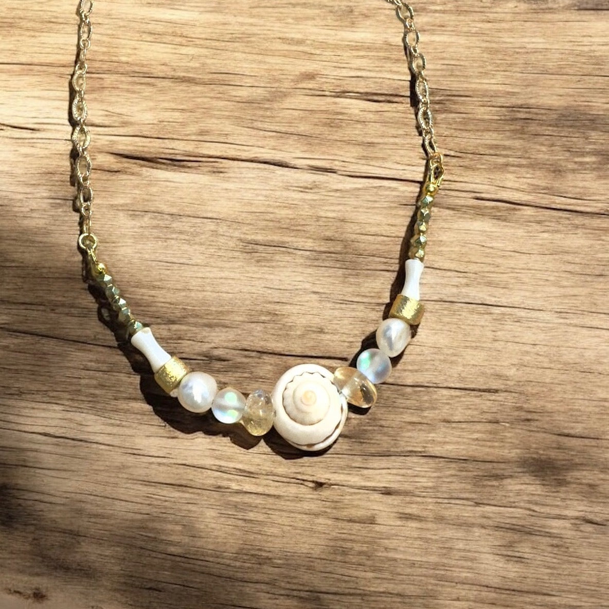 By The Sea Shell Necklace