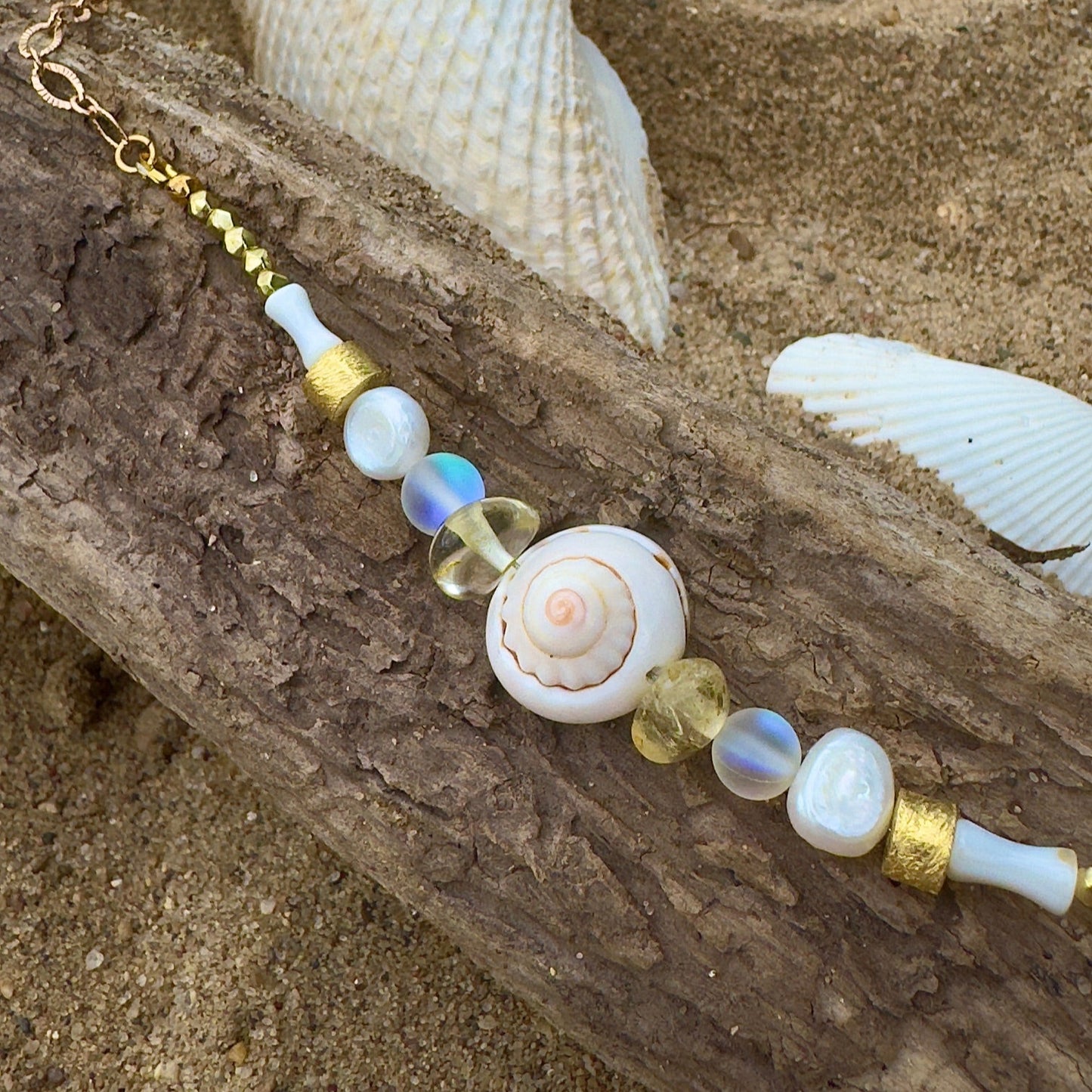 By The Sea Shell Necklace