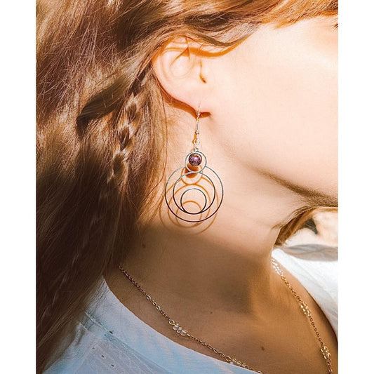 Cosmic Rings Earrings