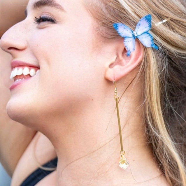 Catching Sun Crystal Earrings