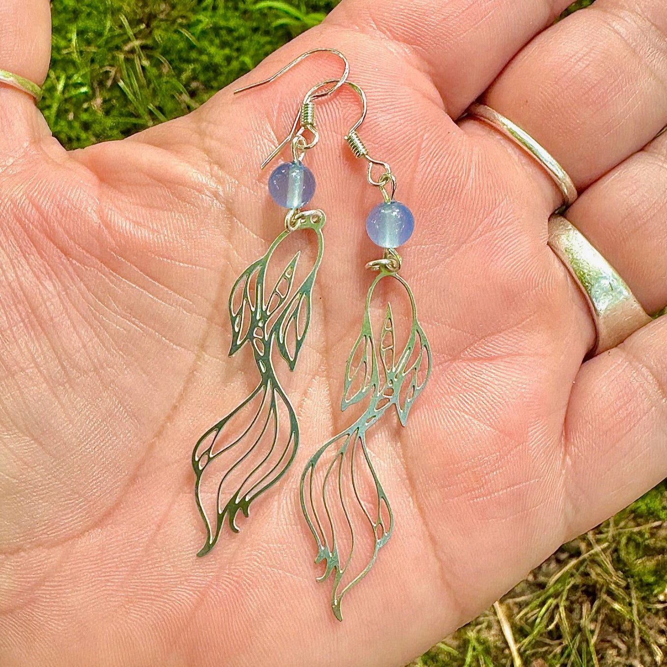 Dancing Fish Earring