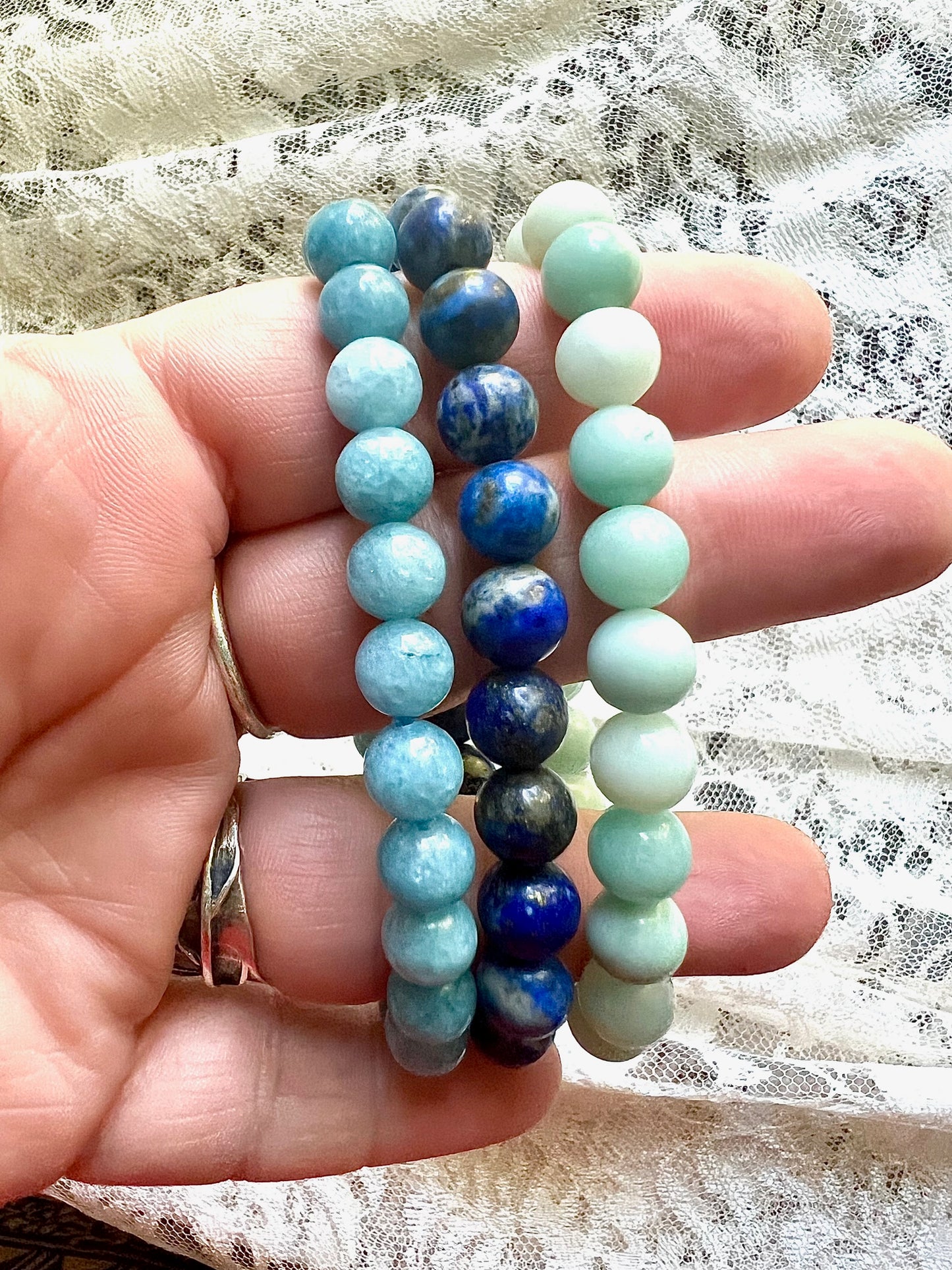 Celestite Stretch Bracelet