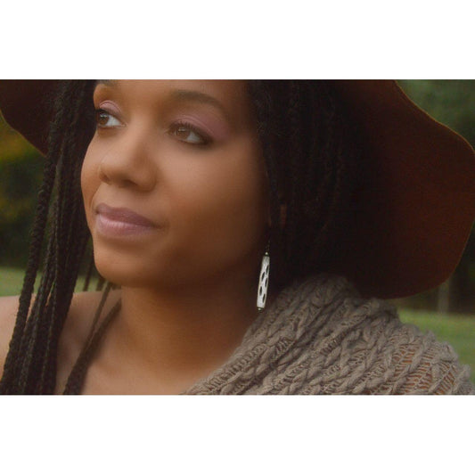 Carved Bone Earrings