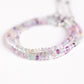 Microfaceted Rainbow Fluorite Bracelet