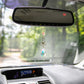 Butterfly Prism Rearview Mirror Car Necklace