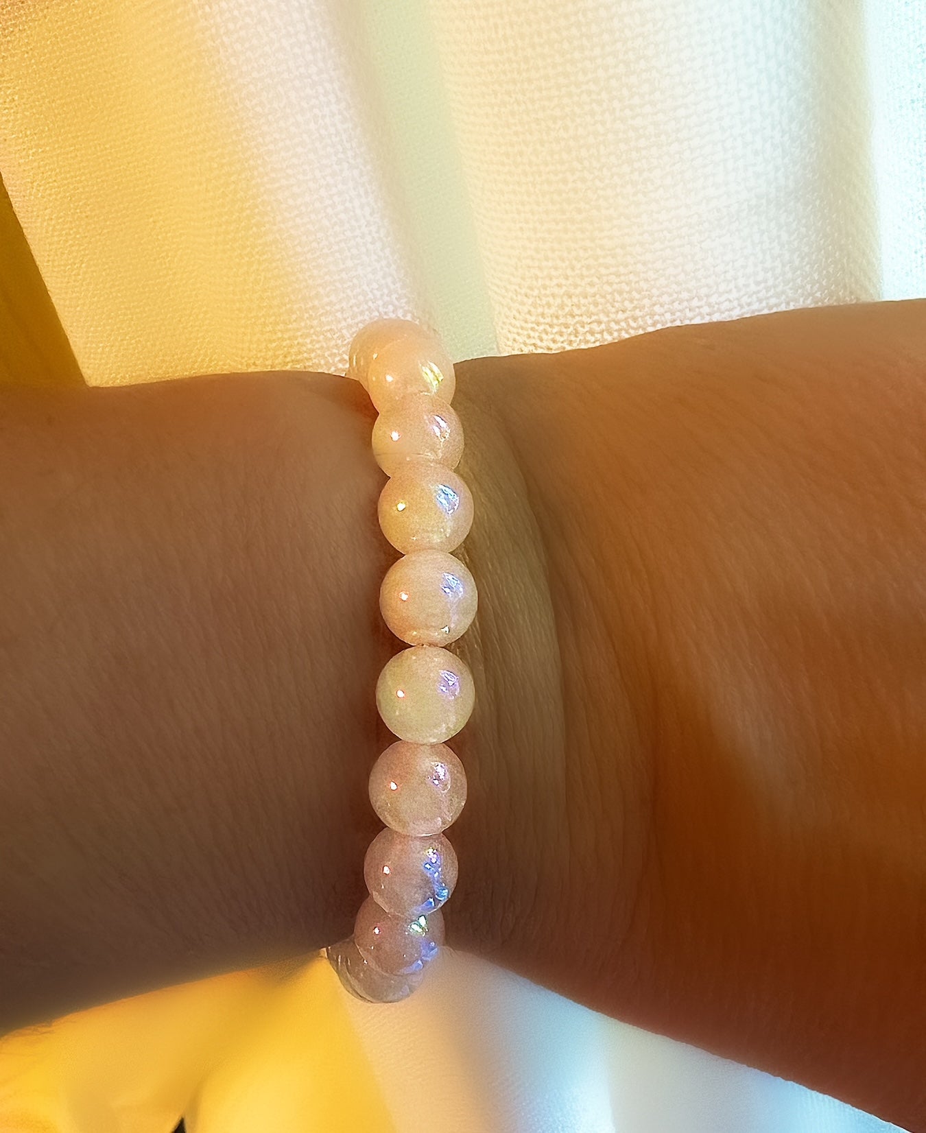 Rose Quartz Stretch Bracelet