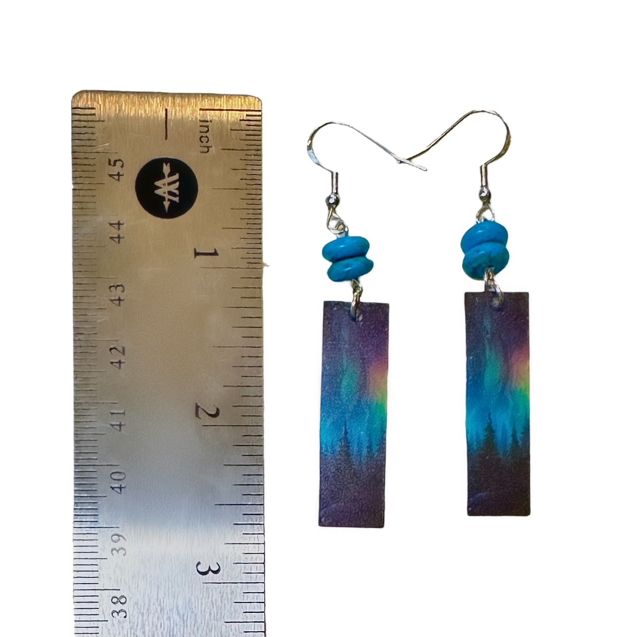 Aurora Borealis Earrings – Handcrafted Jewelry Inspired by Northern Lights by Kinley Jewelry