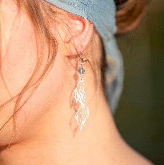 Dancing Fish Earring