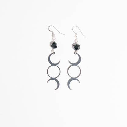 Total Eclipse Three Phase Earrings