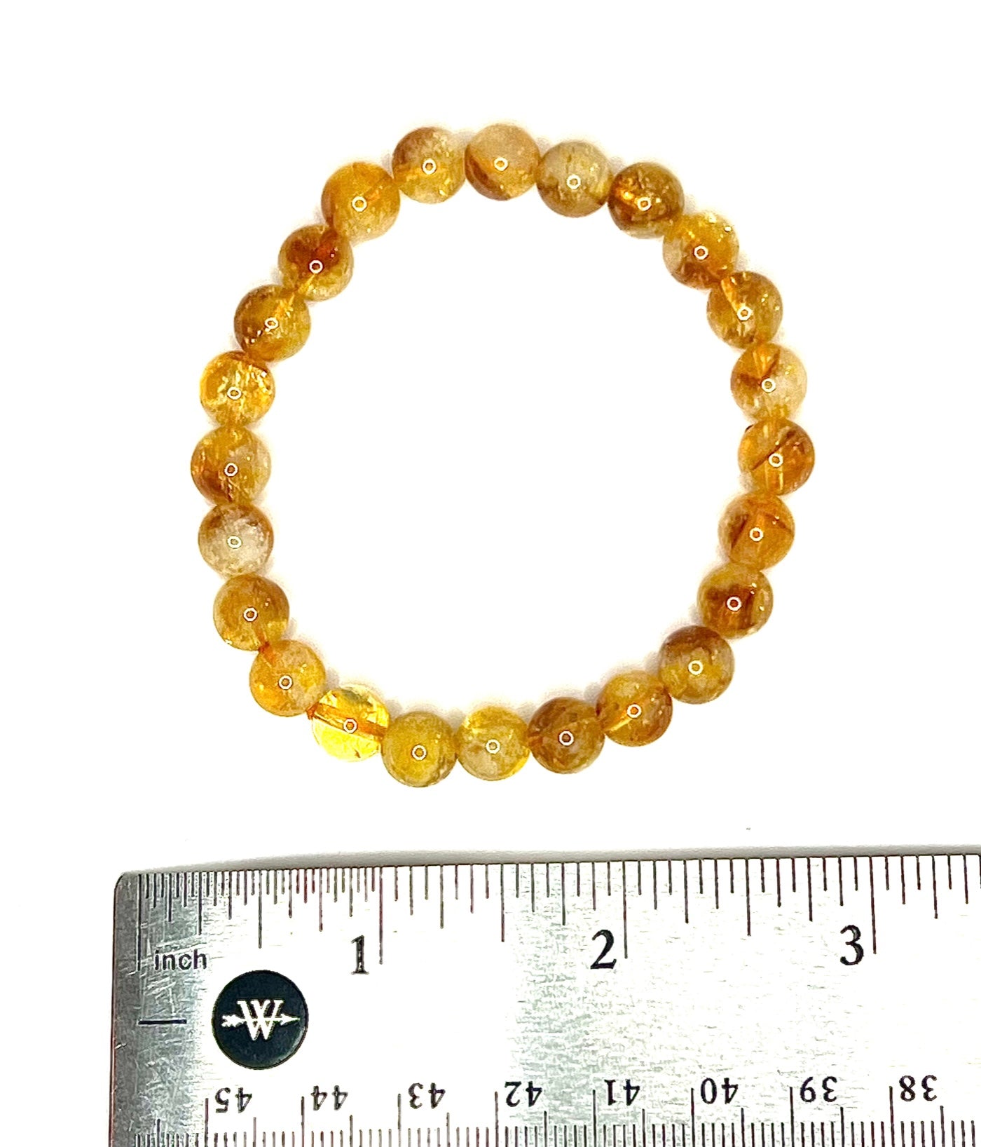 Citrine Gemstone Stretch Bracelet