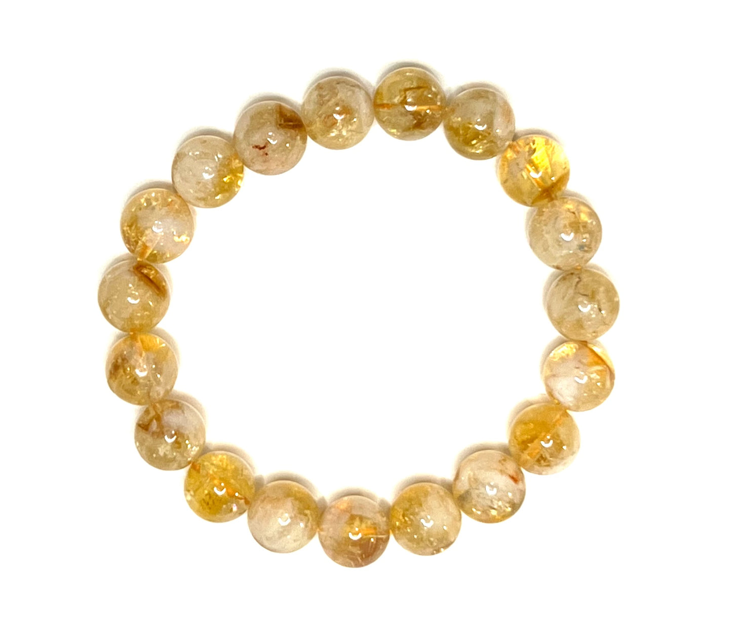 Citrine Gemstone Stretch Bracelet
