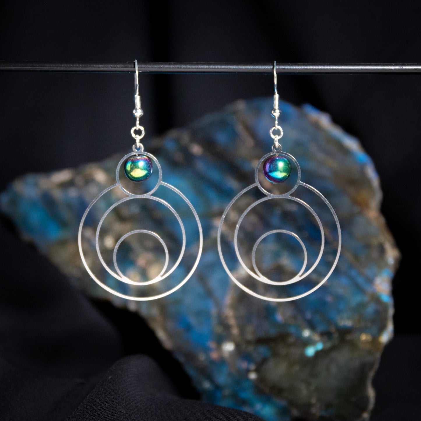 Cosmic Rings Earrings
