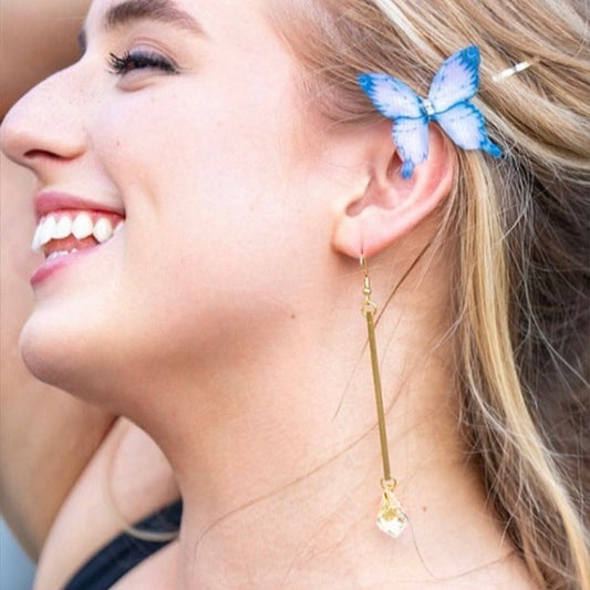 Catching Sun Crystal Earrings