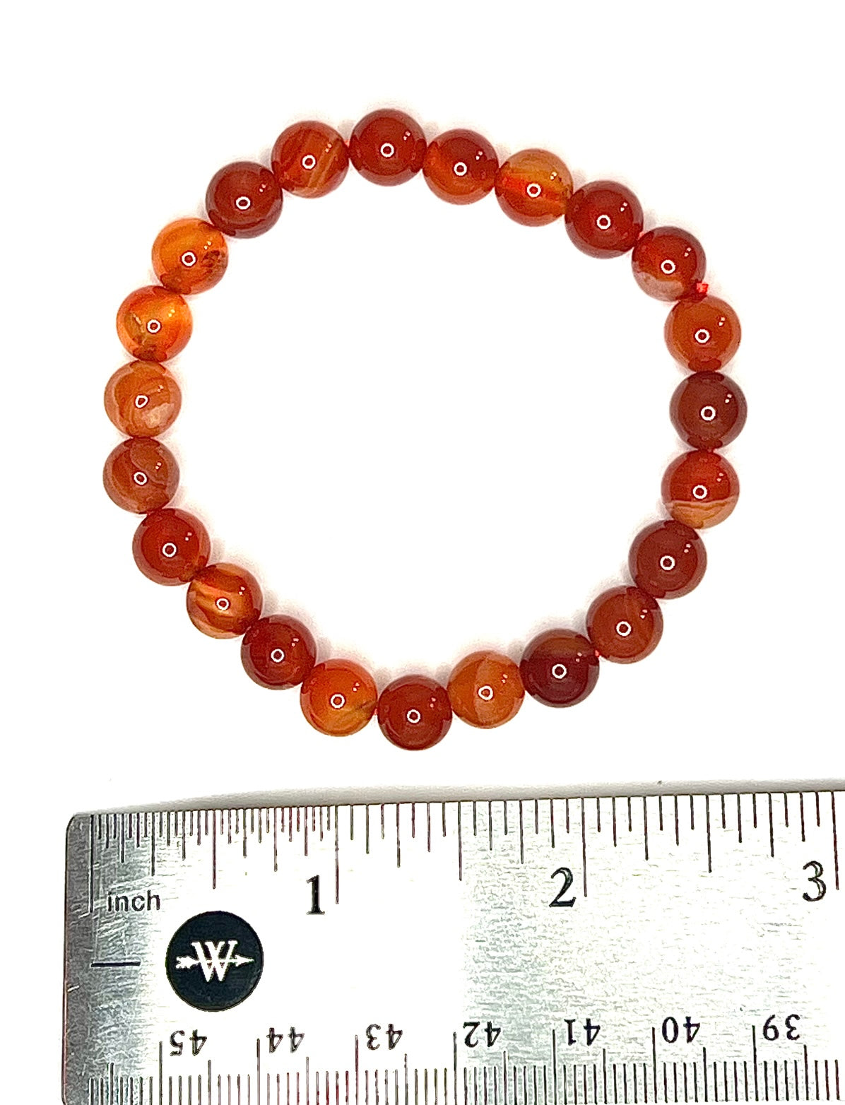 Carnelian Gemstone Stretch Bracelet