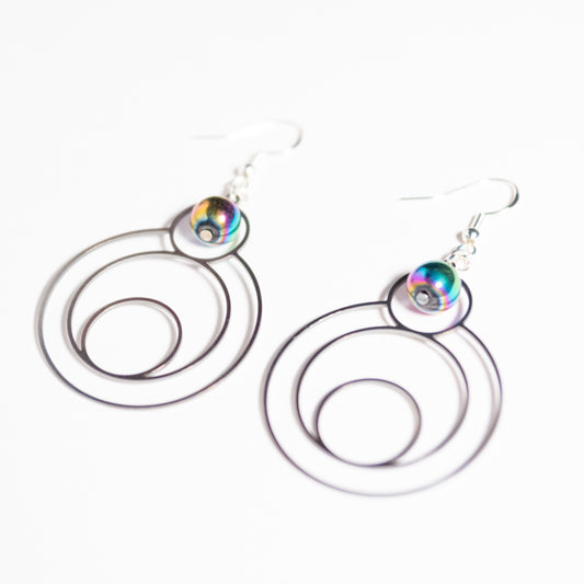 Cosmic Rings Earrings