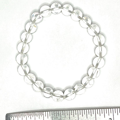 Aura Clear Quartz Stretch Bracelet