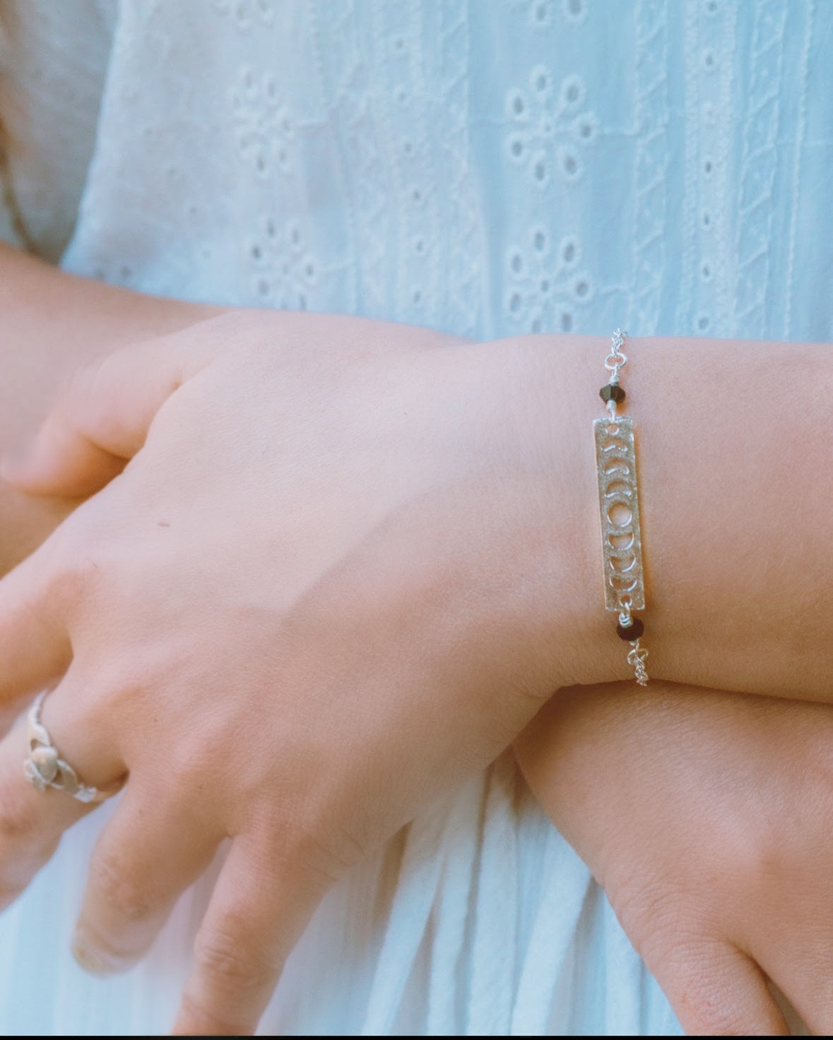 Eclipse Phases Bar Bracelet
