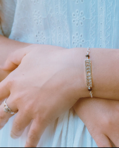 Eclipse Phases Bar Bracelet