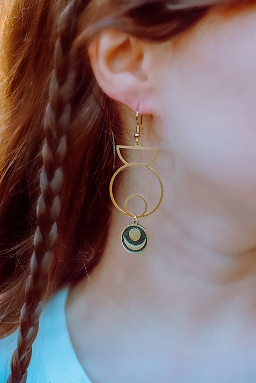 Cosmic Alignment Earrings