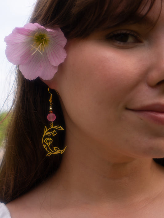 Flower Moon Earrings