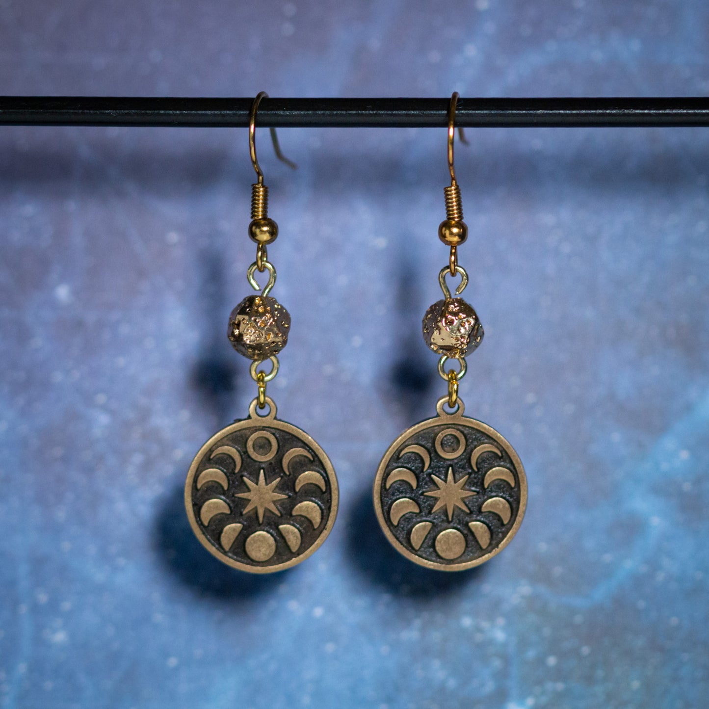 Solar Eclipse in the Round Earrings