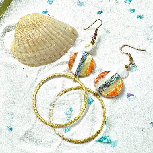 Golden Shorelight Rings