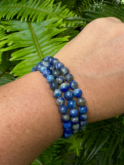 Lapis Luzuli Stretch Bracelet