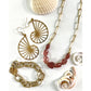 Nautilus Spiral Earrings in Gold