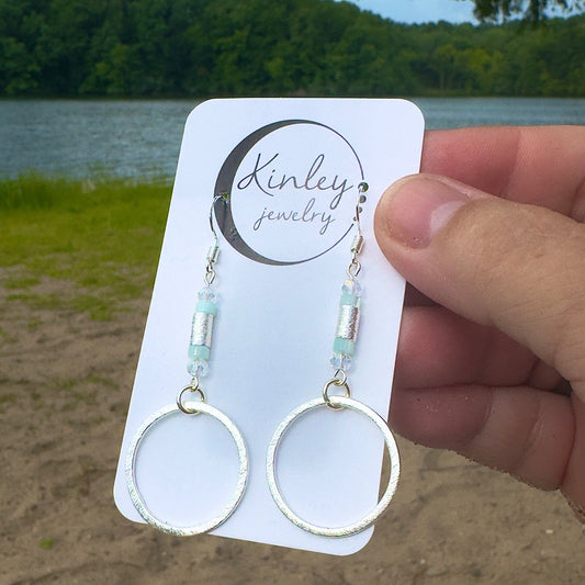 Swept by the Sea Silver Rings