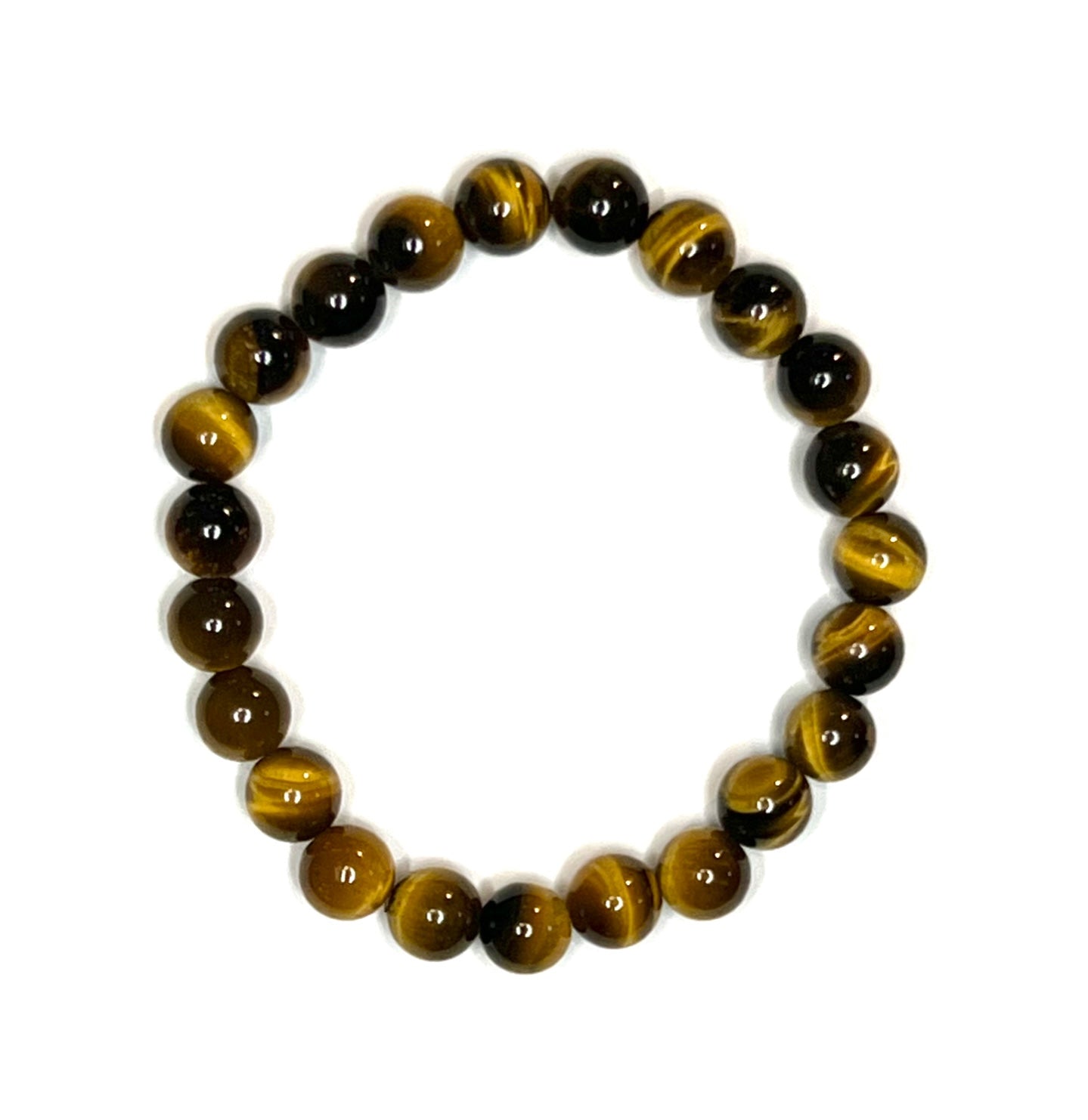 Gold Tiger Eye Gemstone Bracelet