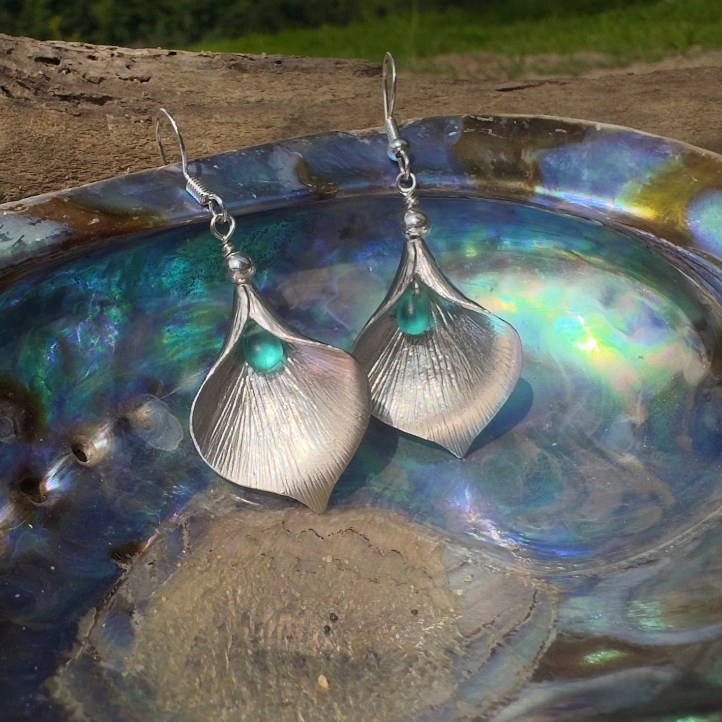 Waterlily Earrings