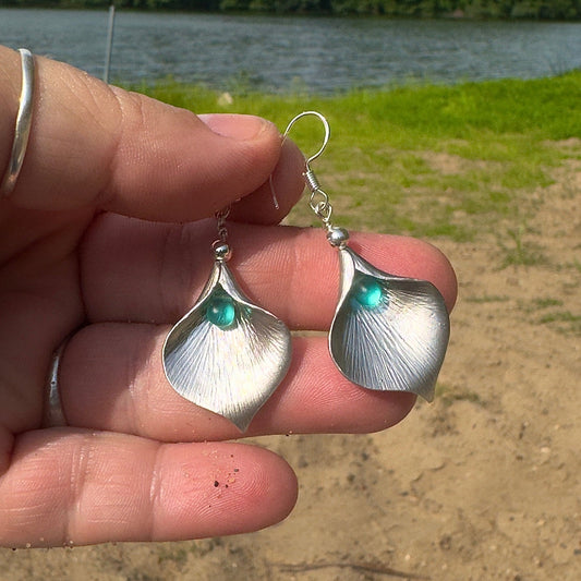 Waterlily Earrings