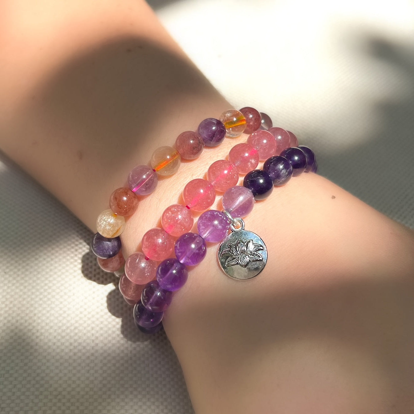 Women's Intuition Set of 3 Gemstone Bracelets