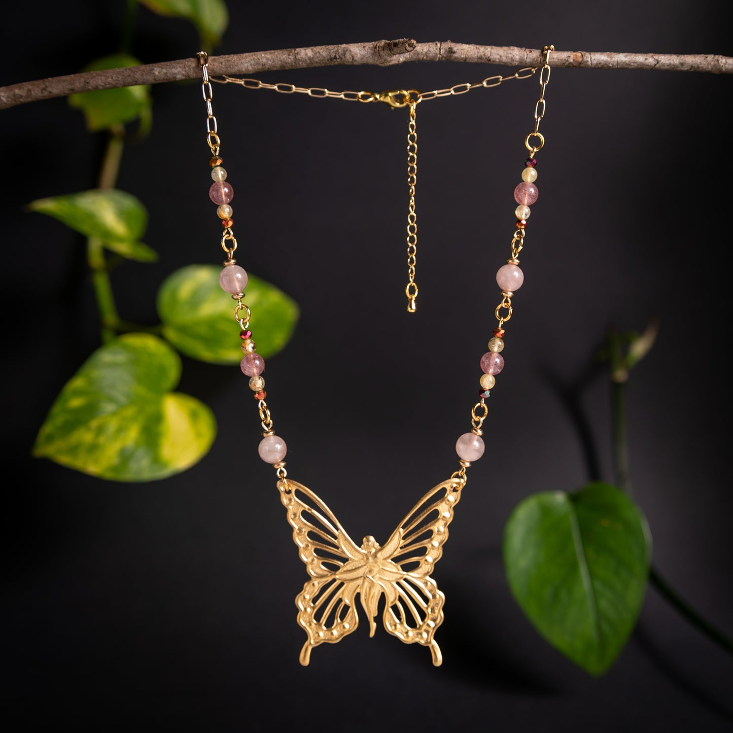 Butterfly Fairy Necklace