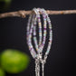 Microfaceted Rainbow Fluorite Bracelet