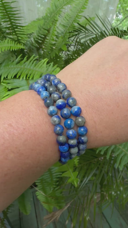 Lapis Luzuli Stretch Bracelet