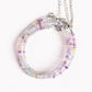 Microfaceted Rainbow Fluorite Bracelet