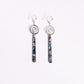 Opalescent Shell Dangles
