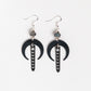 Black Moon Rising Earrings