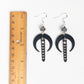 Black Moon Rising Earrings