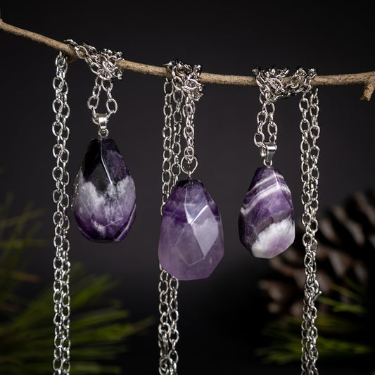 Dream Amethyst Pendant Necklace