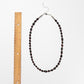 Tumbled Garnet Necklace