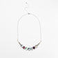 Rainbow Fluorite Bead Necklace