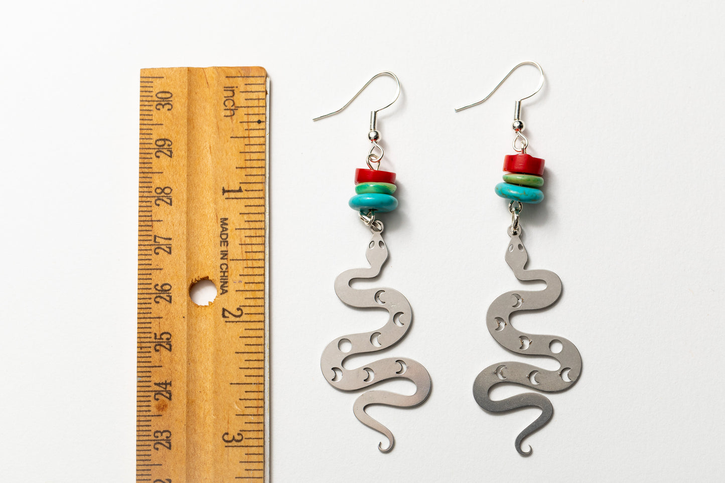 Luna Serpent Earrings