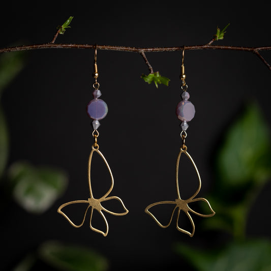 Kate's Butterfly Lupus Awareness Earrings