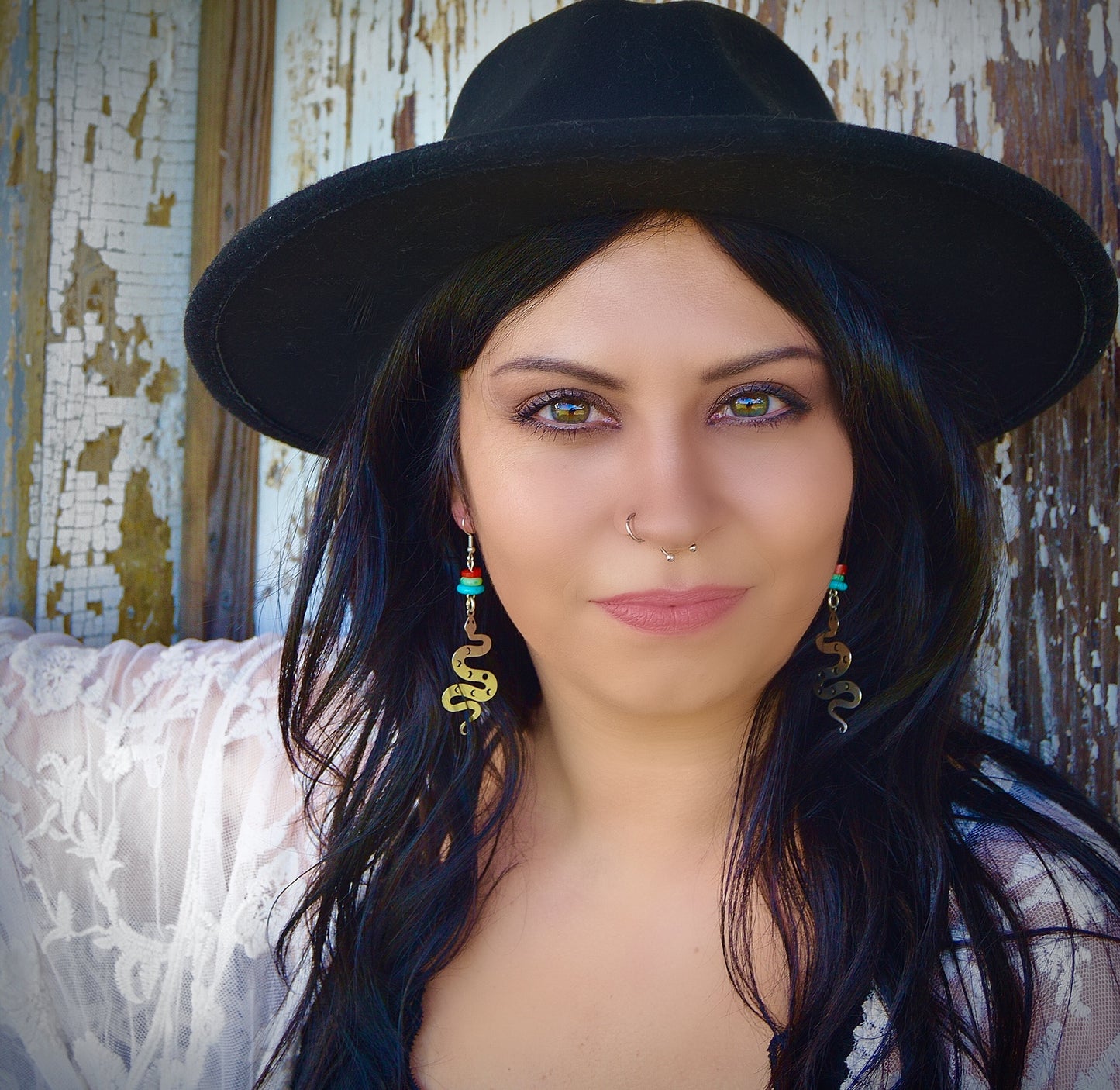 Luna Serpent Earrings